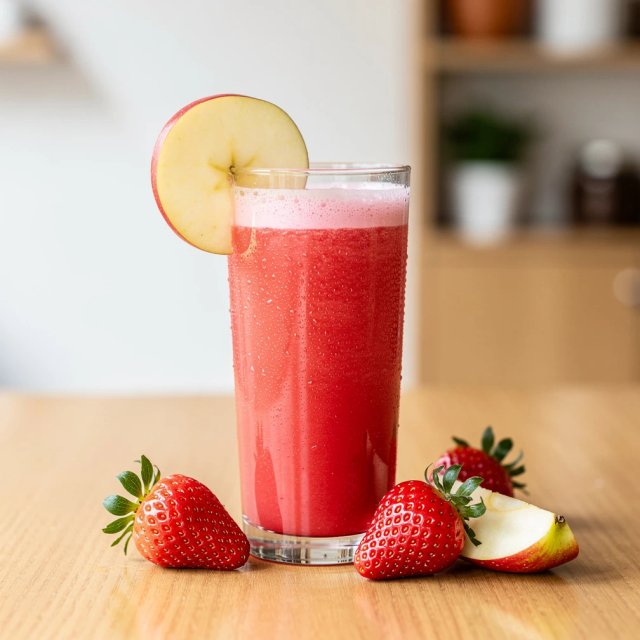Apple & Strawberry Juice