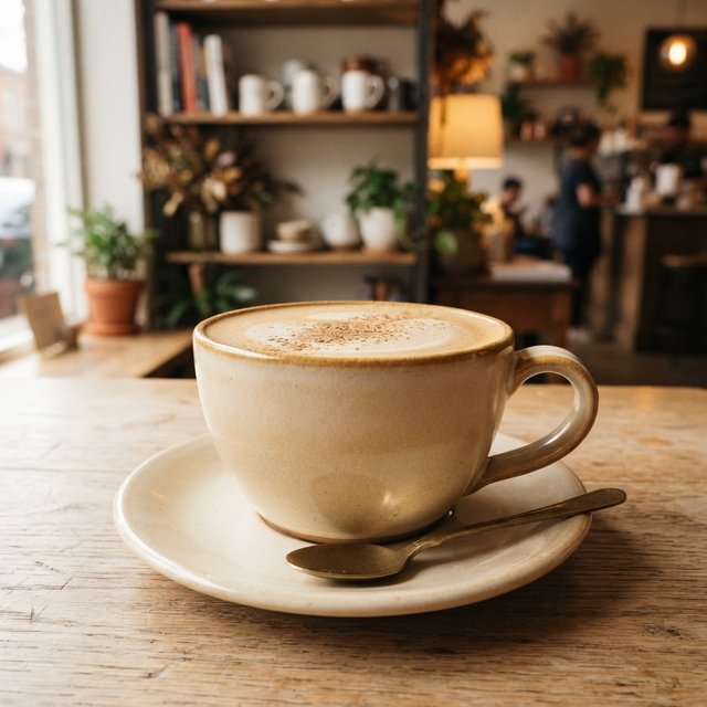 Mushroom latte soja