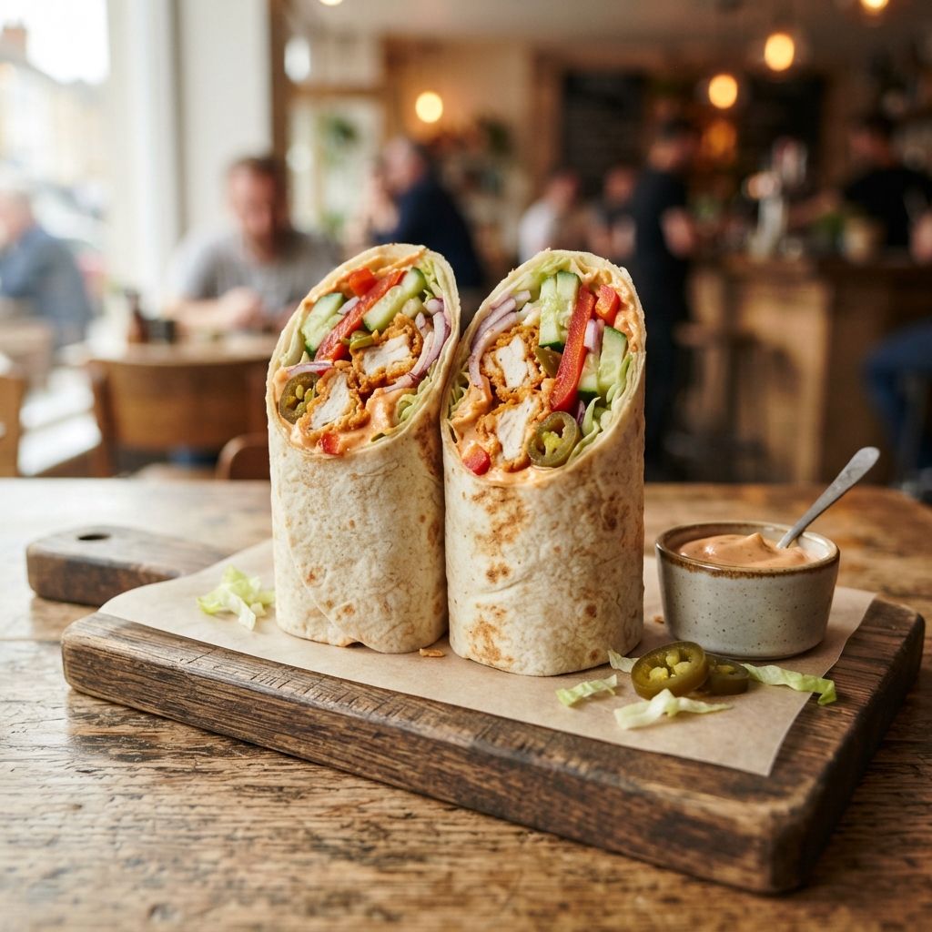 CRISPY CHICKEN WRAP