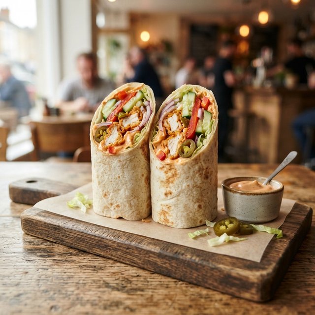CRISPY CHICKEN WRAP