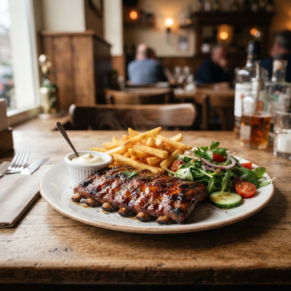 Huisgemaakte spareribs