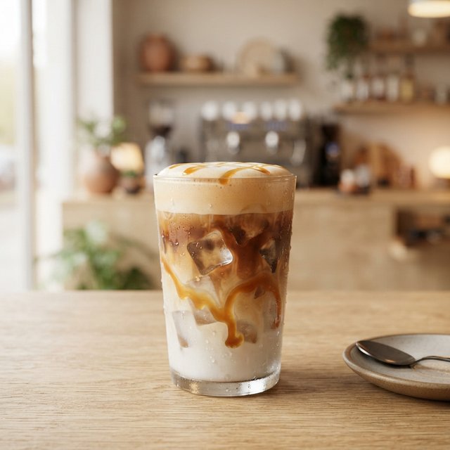 ICED KARAMEL LATTE