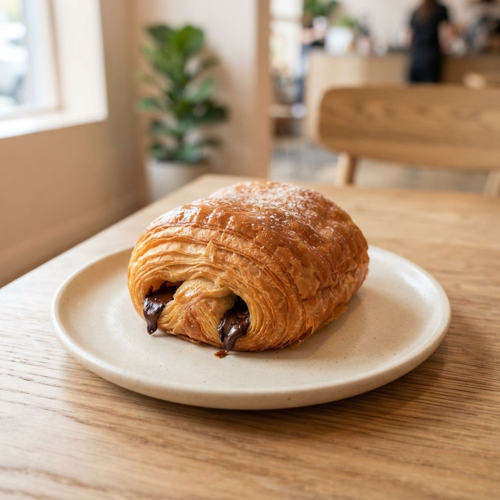 Pain au chocolate / chocolade broodje