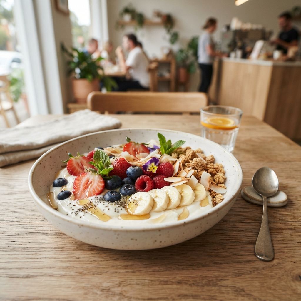Yoghurt bowl deluxe