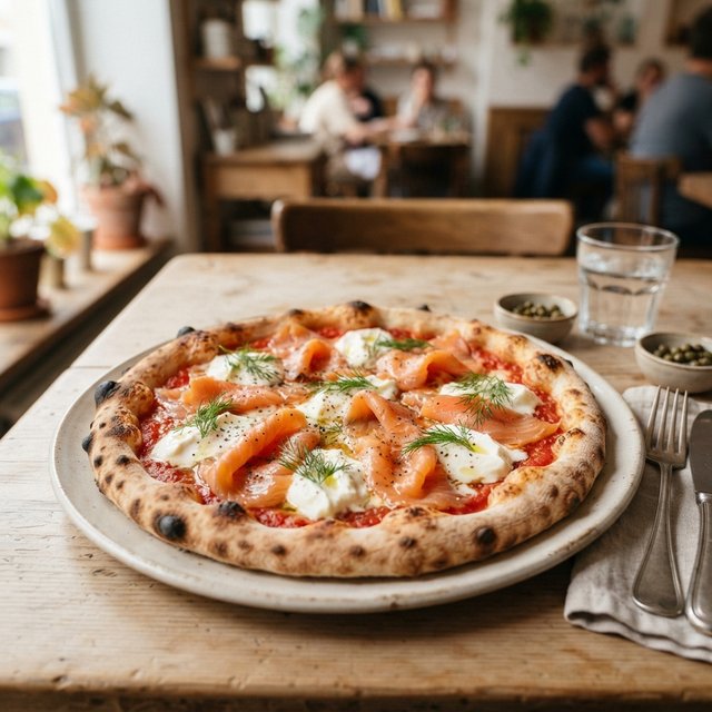 Pizza Salmone