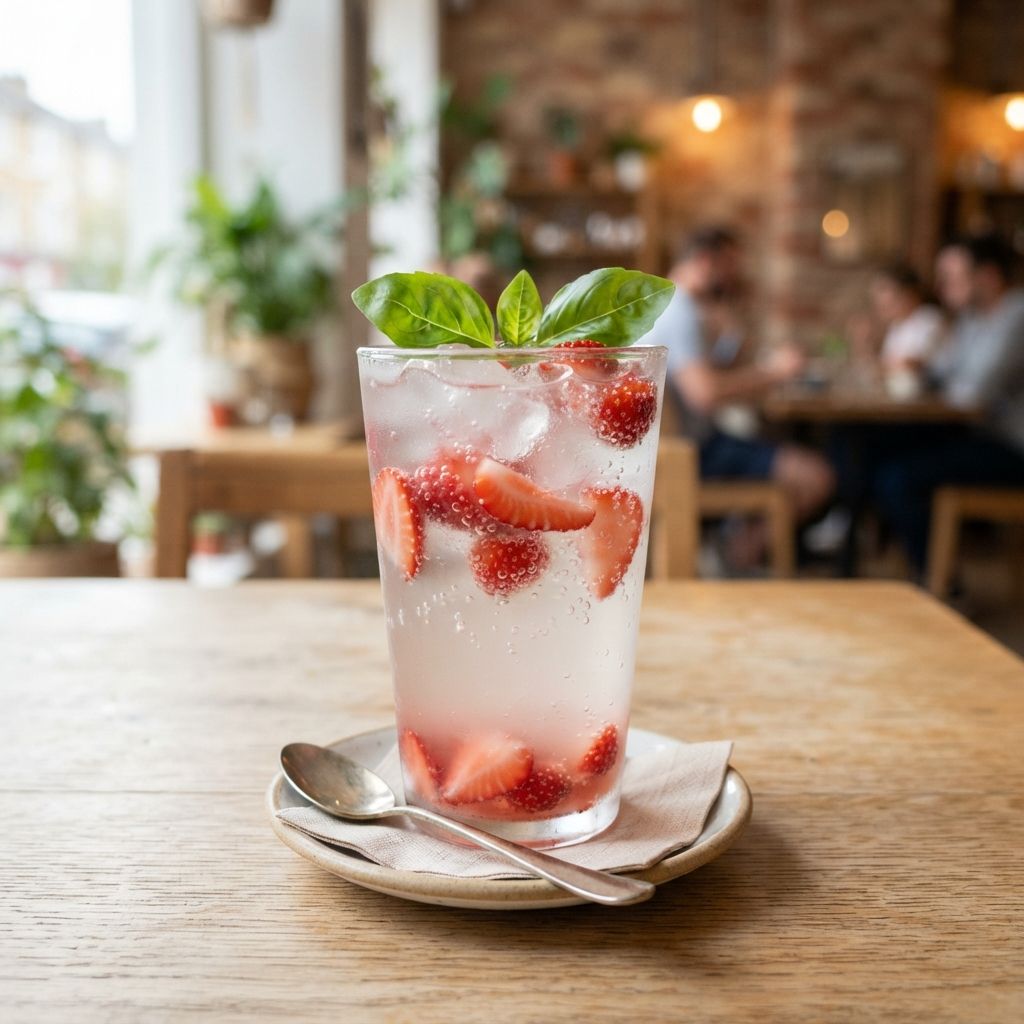 Coconut Strawberry Lemonade