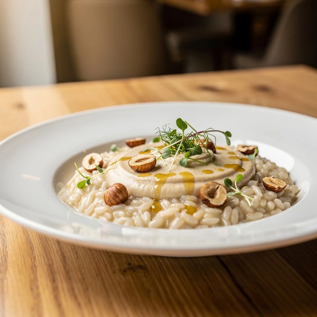 Lente-risotto