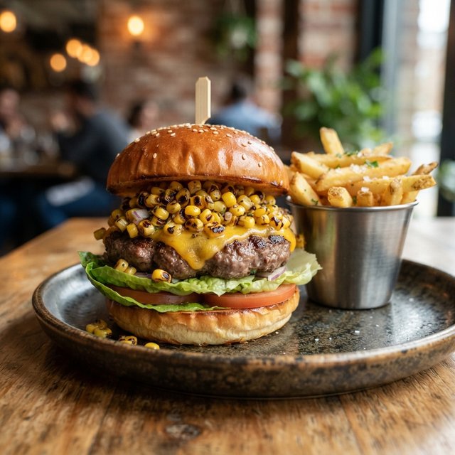 Bosco cheeseburger