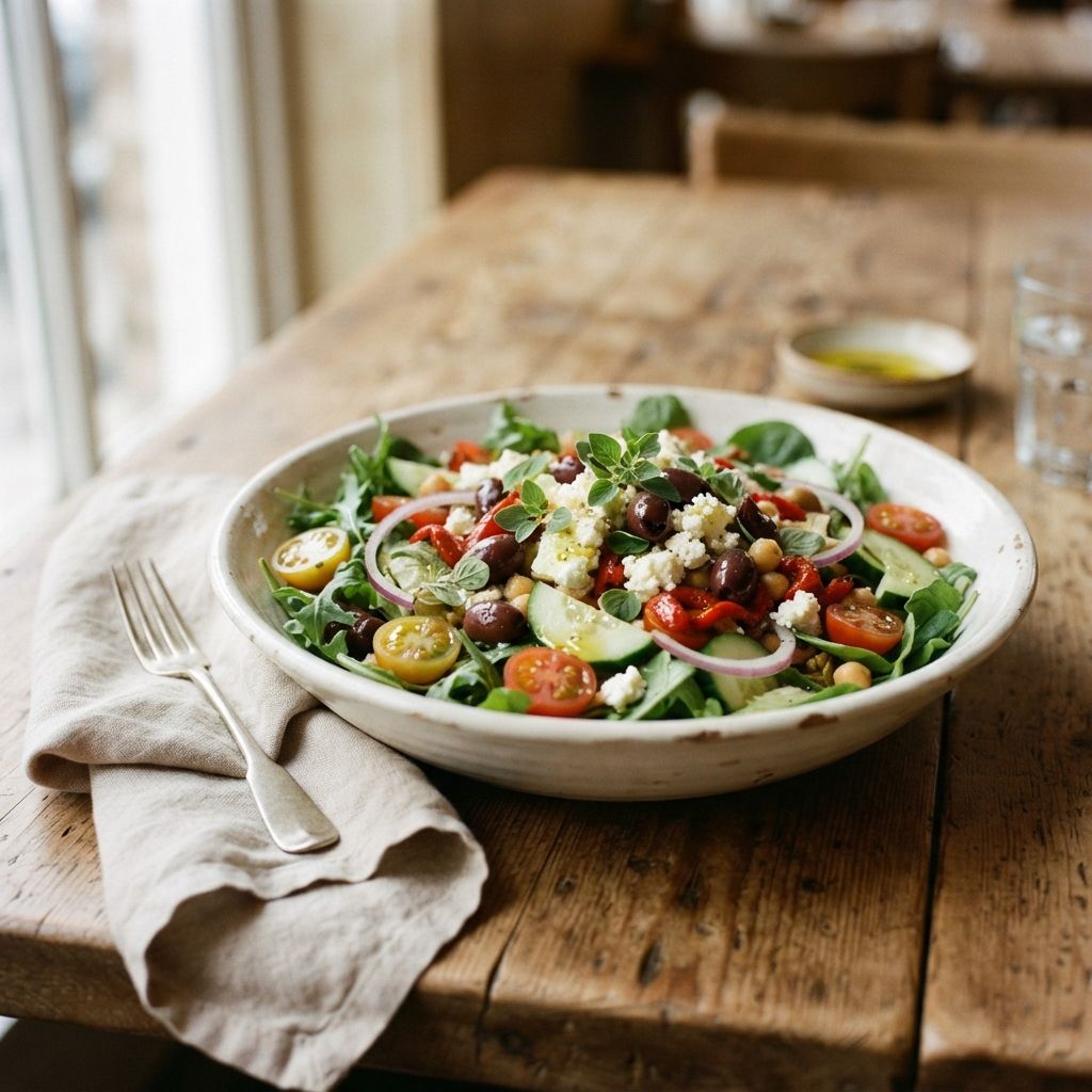 Mediterraanse salade