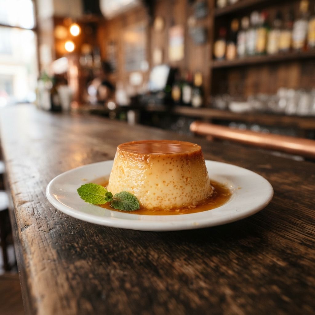 flan de caramelo