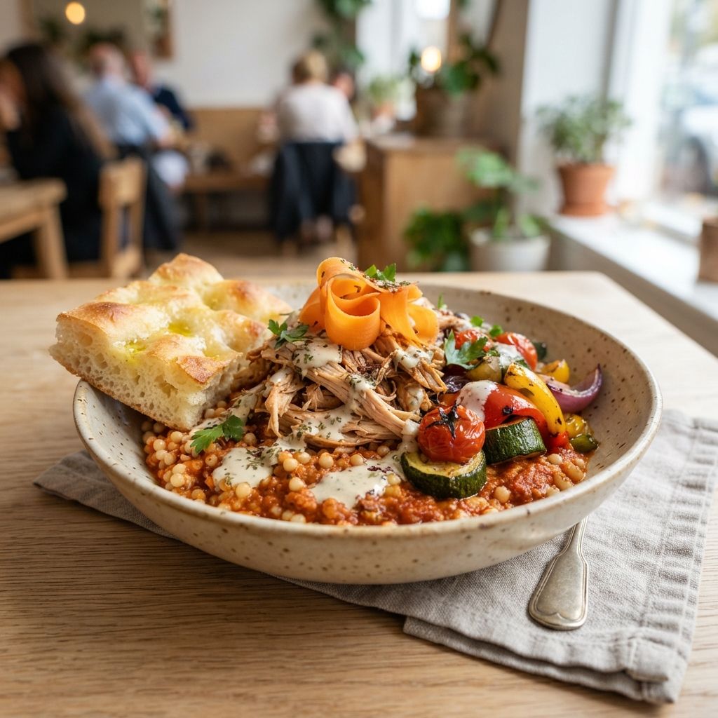 Pulled chicken bowl