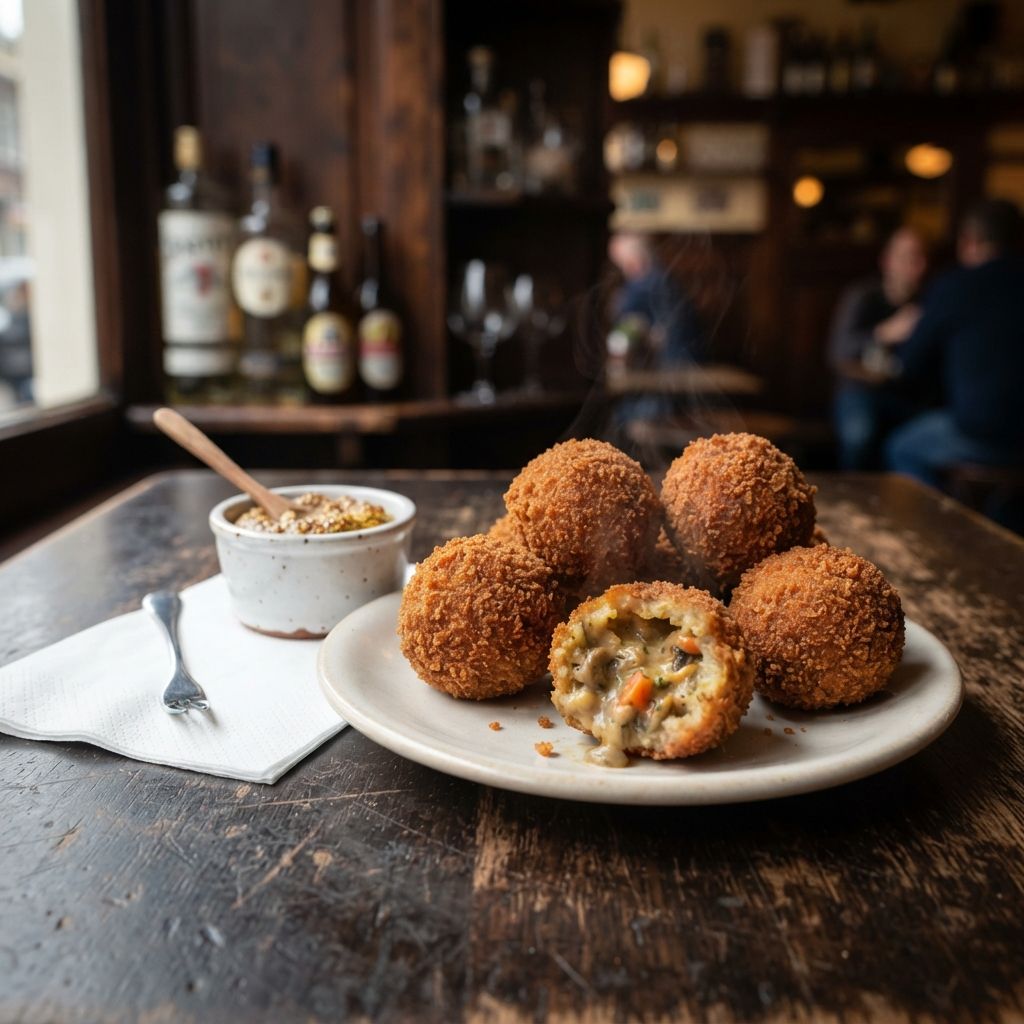 Vegetarische Bitterballen van "Holtkamp"