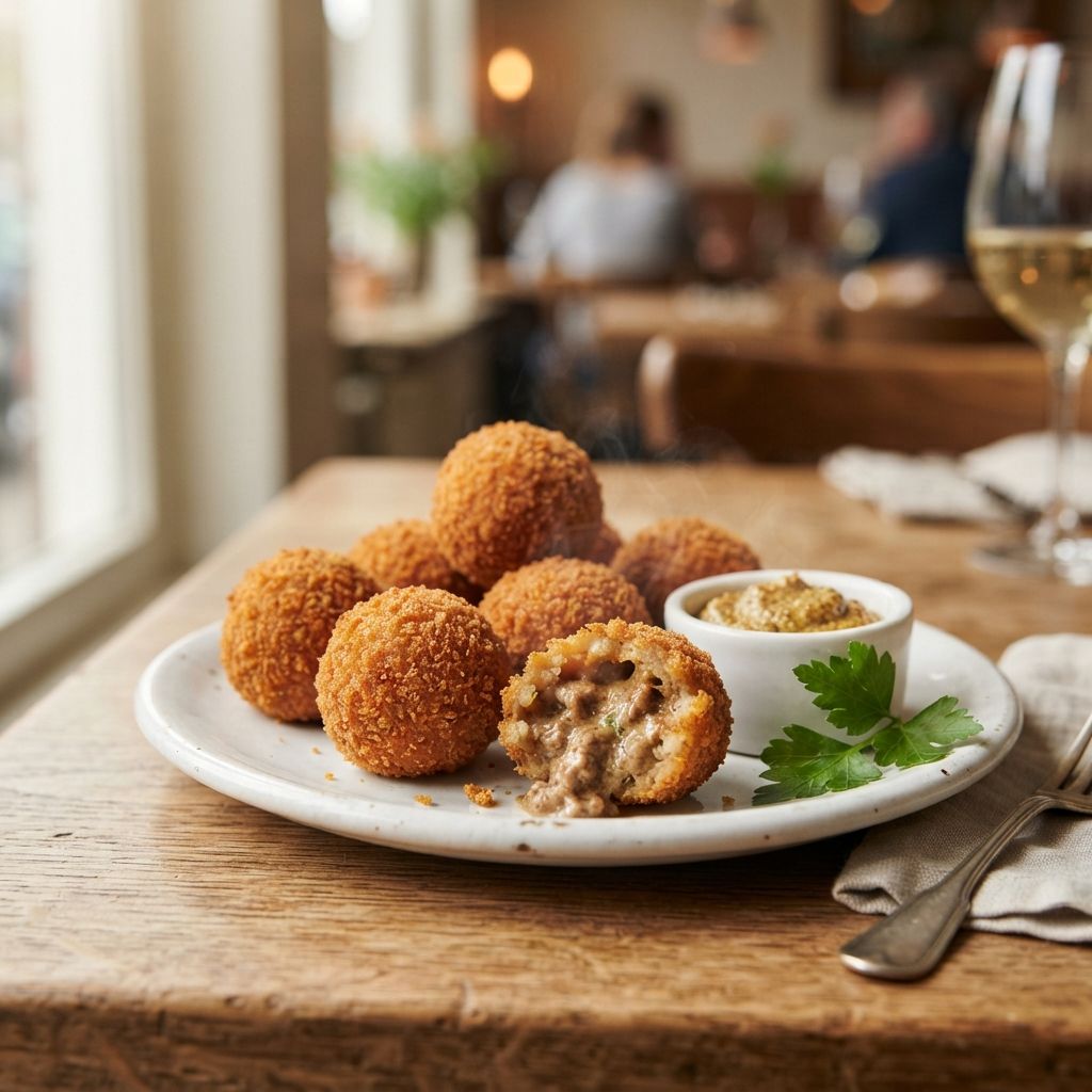 Fried meatballs (8)