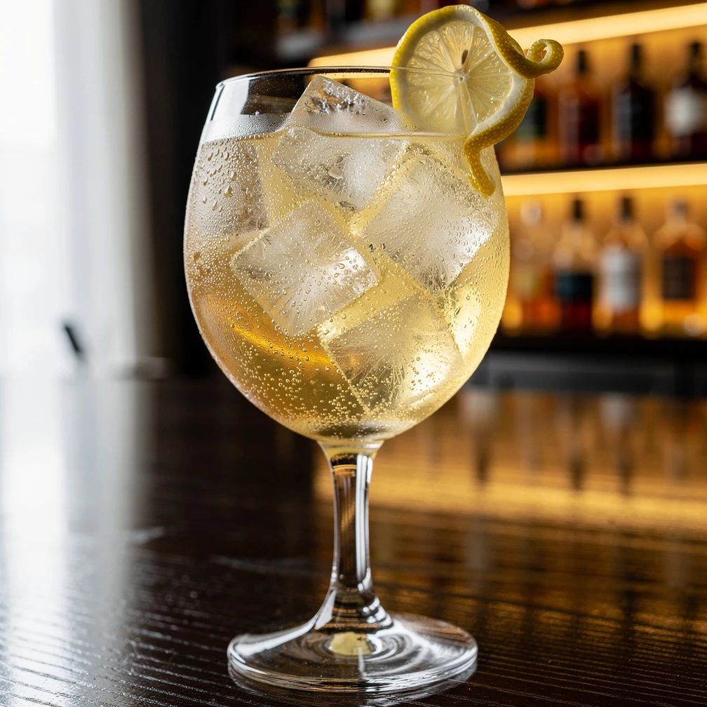 Yuzu Sake Spritz