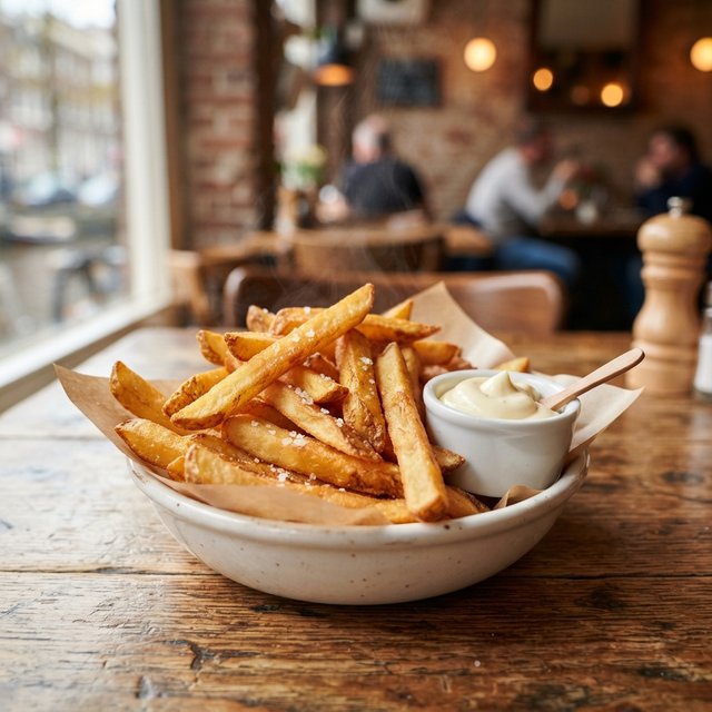 Portion of fries