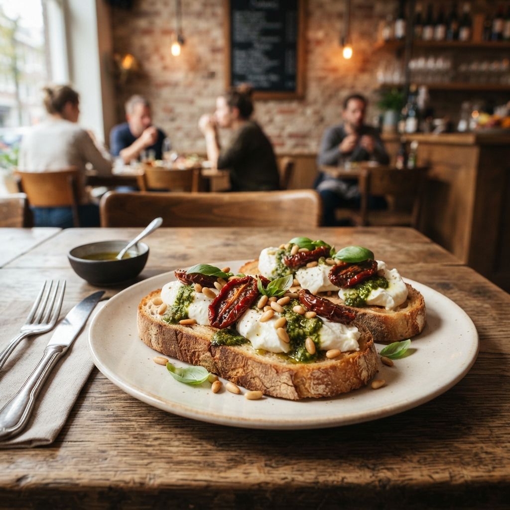 Toast Caprese